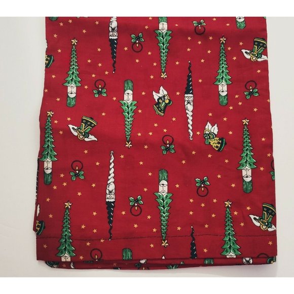 Christmas handmade Pillowcase 21" x 33" Size Unused Pillow case Unused - Picture 4 of 4